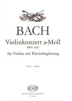 Konzert in a-Moll BWV 1041 
