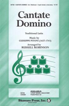 Cantate Domino 