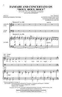 Fanfare and Concertato on Holy, Holy, Holy 