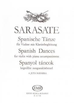 Spanish Dances For violin With piano accompaniment 4 