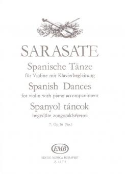 Spanish Dances For violin With piano accompaniment 7 