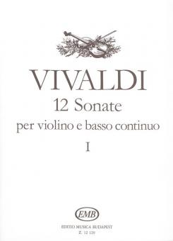 12 sonate per violino e basso continuo 1 