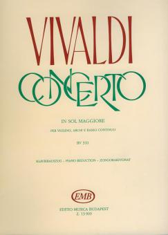 Concerto in sol maggiore 