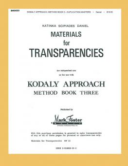 Kodály Approach Method Book 3 