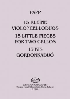 15 Little Pieces For two cellos 