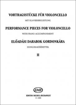 Performance Pieces For Violoncello And Piano 2 