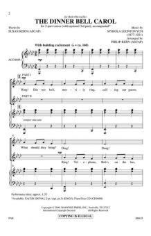 The Dinner Bell Carol 