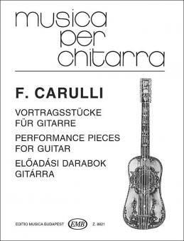 Performance Pieces For Guitar 