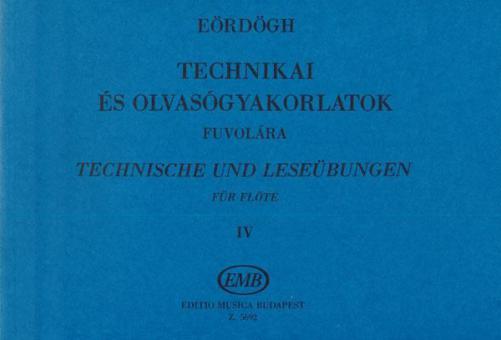Technische und Leseübungen 4 