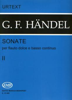 Sonate per flauto dolce e basso continuo 2 
