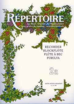Répertoire for Music Schools - Recorder 2a 