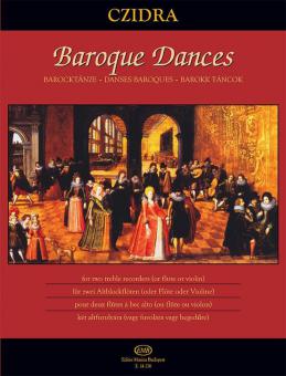 Baroque Dances for Two Treble Recorders 
