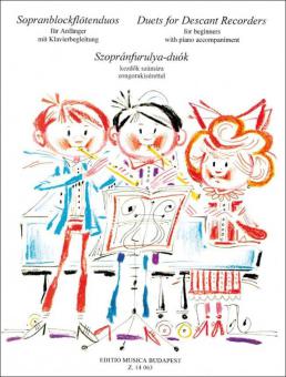 Sopranblockflötenduos für Anfänger 