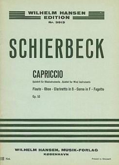 Capriccio For Wind Quintet Op.53 