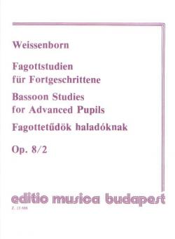 Fagottstudien für Anfänger II op. 8-2 