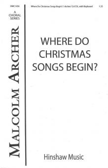 Where Do Christmas Songs Begin 