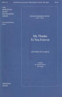 My Thanks To You Forever (Ich Danke Dir Ewiglich) 