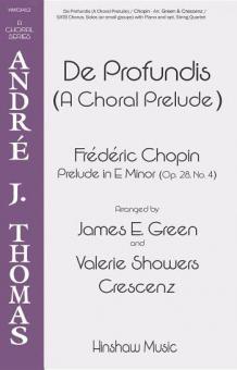 De Profundis (A Choral Prelude) 