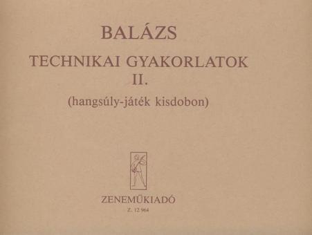 Technical Studies 2 For Percussion 