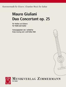 Duo Concertant e-Moll op. 25 Standard
