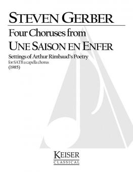 Four Choruses from Une Saison En Enfer Rimbaud 