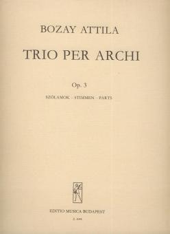 String Trio Op. 3 