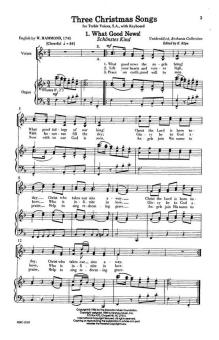 Three Christmas Songs 