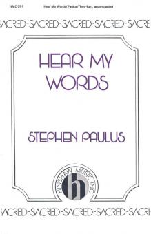 Hear My Words 