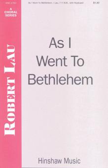 As I Went To Bethlehem 