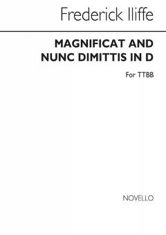 Iliffe Magnificat & Nunc Dimittis Ttbb 