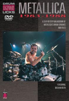 Metallica - Legendary Licks Drums 1983-1988 DVD 