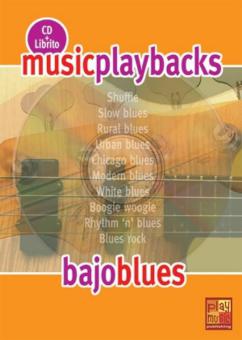 Music Playbacks CD: Bajo Blues 