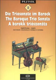 Die Triosonate im Barock für 2 Violinen, Violoncello und Cembalo 