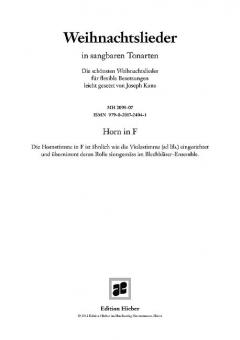 Weihnachtslieder in sangbaren Tonarten 