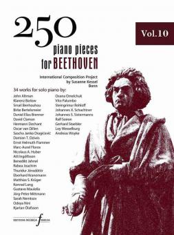 250 Piano Pieces for Beethoven 10 