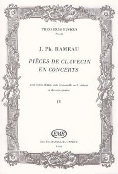 Pieces de clavecin en concerts 4 