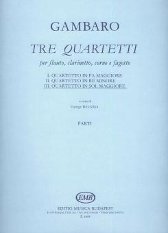Tre quartetti No 3 