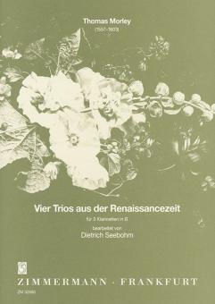 Vier Trios aus der Renaissancezeit 
