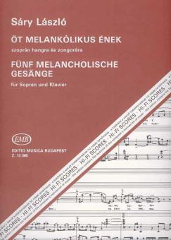Five Melancoly Songs 