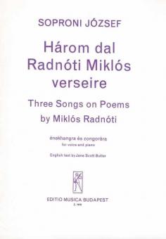 Three Songs To Poems by M.Radnoti 