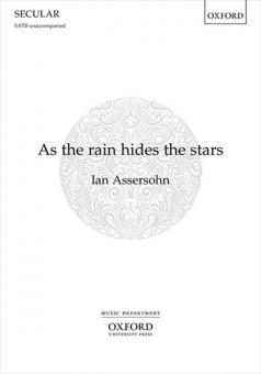 As the rain hides the stars 