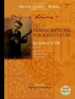 Llobet Guitar Works Vol.4 - Transcriptions I Standard