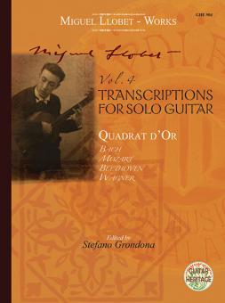 Llobet Guitar Works Vol.4 - Transcriptions I 