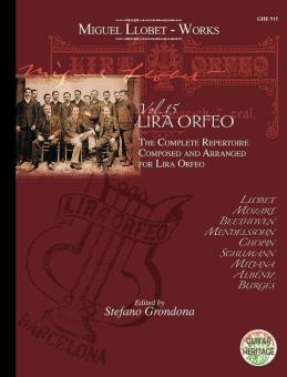 Llobet Guitar Works Vol.15 - Lira Orfeo 