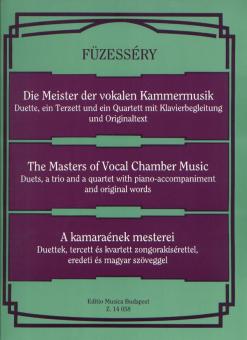 The Masters of Vocal Chamber Music 