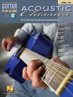 Guitar Play-Along Vol. 33: Acoustic Classics 