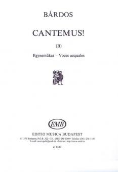 Cantemus ! (B) 