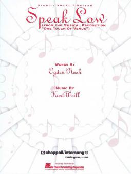 Speak Low from One Touch of Venus 