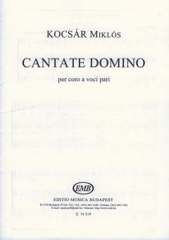 Cantate Domino per coro a voci pari 