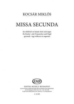 Missa secunda 
